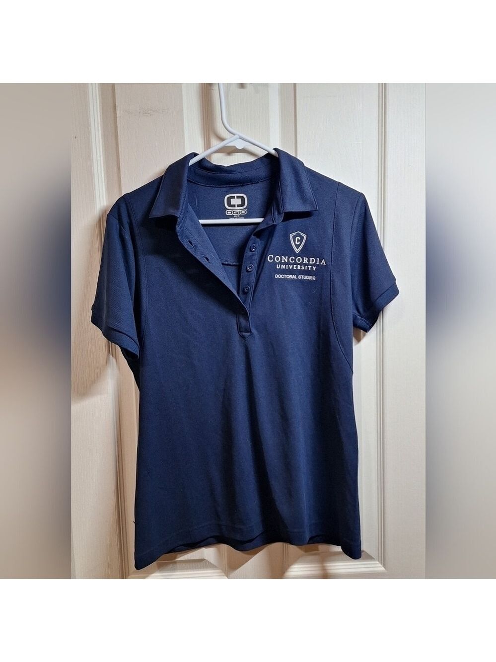 Concordia University Doctoral Studies Polo Shirt Medium